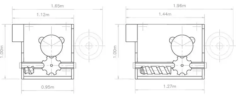 Plan machine embouteillage vin